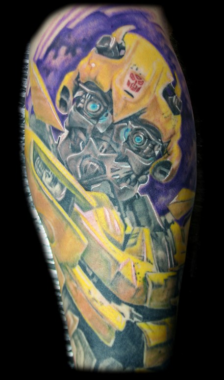 Bumble Bee Transformers Tattoo by Stevie Monie: TattooNOW
