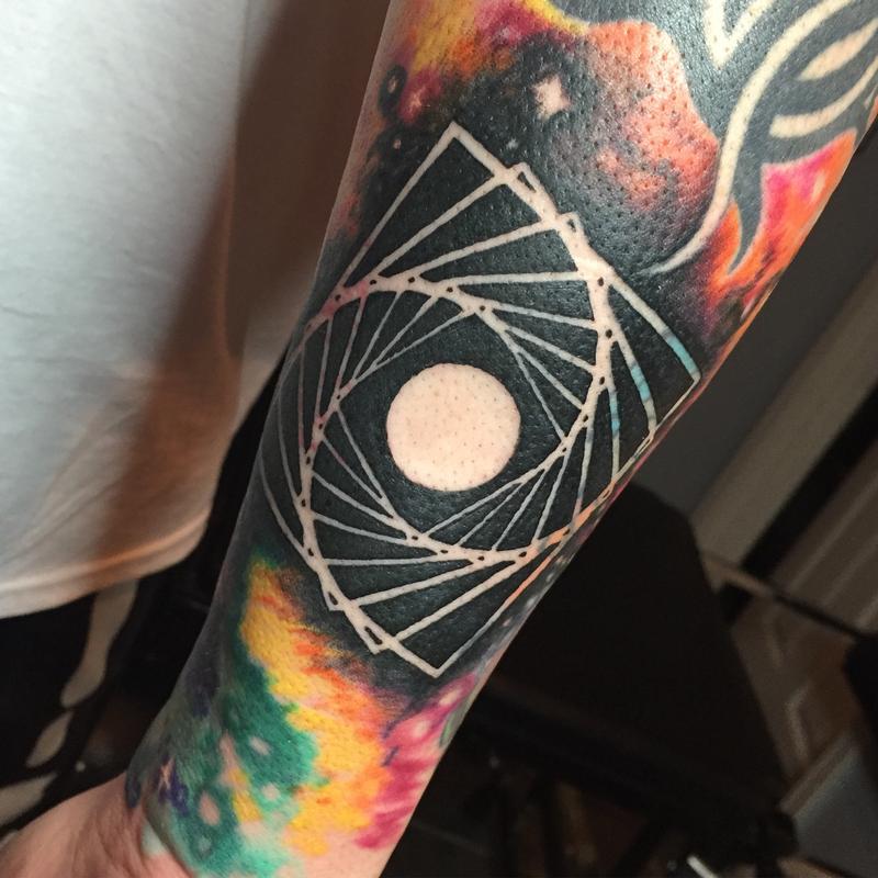 Megosh Geometrical Tattoo By Stevie Monie Tattoonow