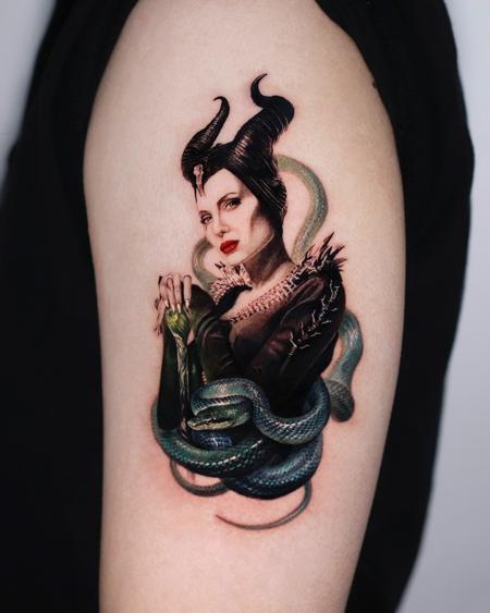 Tattoos - Maleficent Tattoo - 143028