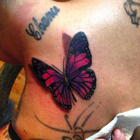 Tattoos - butterfly sister - 86407