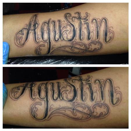 Tattoos - custom lettering - 86413