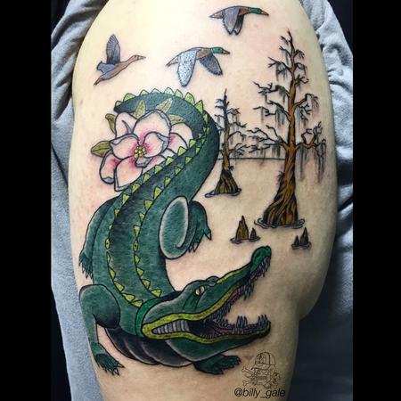 Tattoos - fun Louisiana inspired piece - 127797