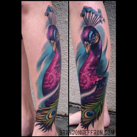 Tattoos - Peacock - 109181