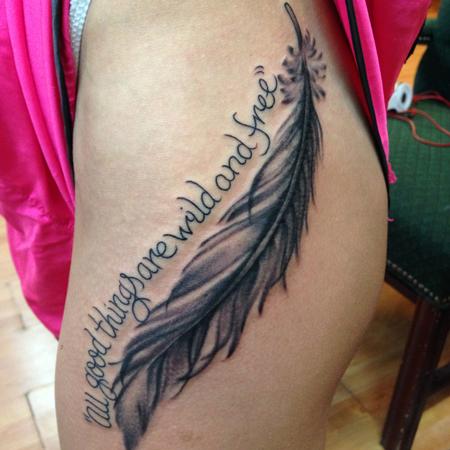 Su houston tattoo artist, tattoo quotes with feather, tattoo names with ...