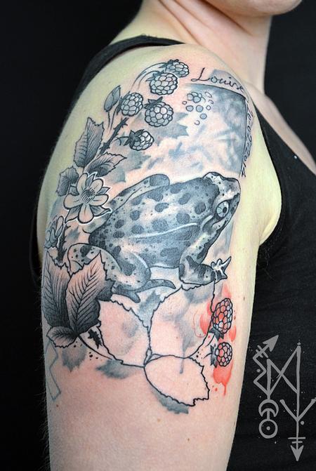 Tattoos - Frog - 115049