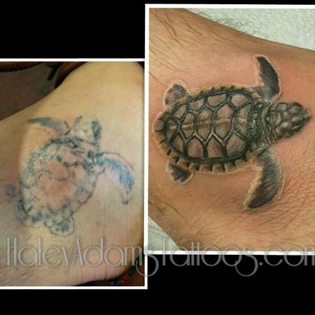 Tattoos - Before and After tattoo - 97825