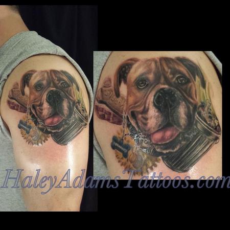 Tattoos - dog portrait - 97847