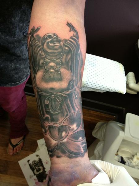 Tattoos - buddha and lotus - 78181