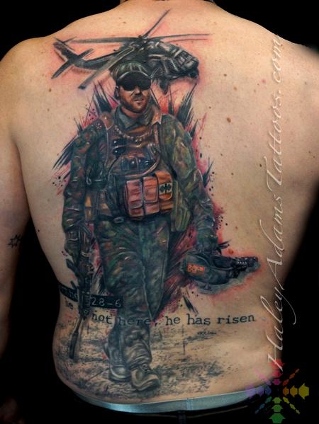 Tattoos - Australian military memorial piece for his brother. - 127721