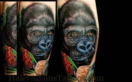 Tattoos - gorilla tattoo - 97846