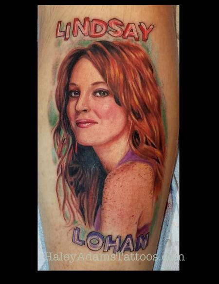 Tattoos - Lindsay Lohan tattoo - 97861