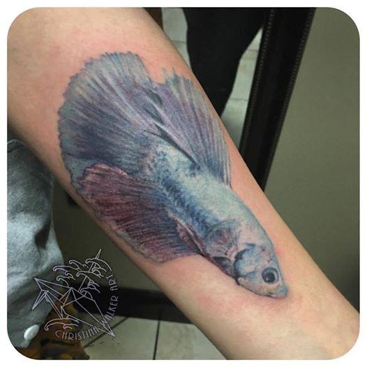 Betta Fish by Christina Walker : Tattoos