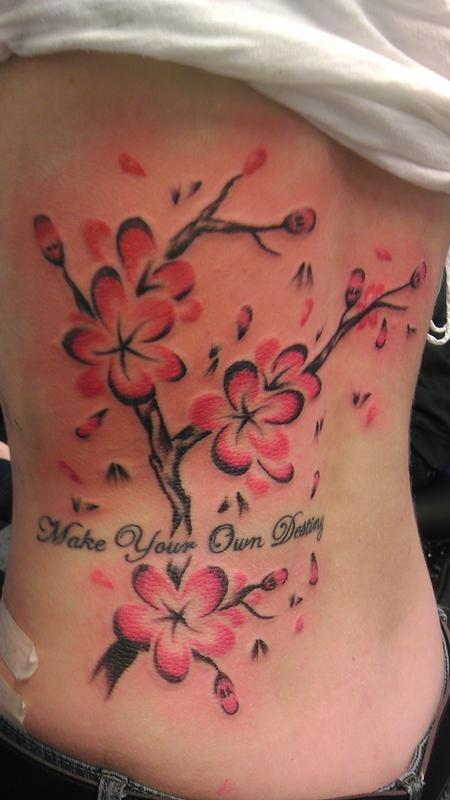 Tattoos - sherry blossoms - 89717