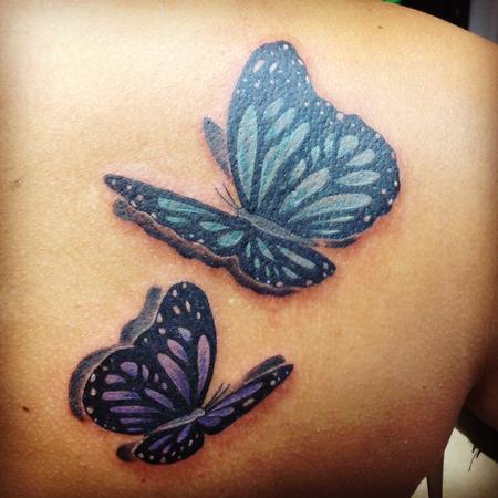 Tattoos - Butterflies - 121744