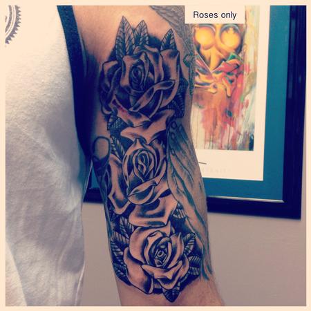 Tattoos - Roses - 121750