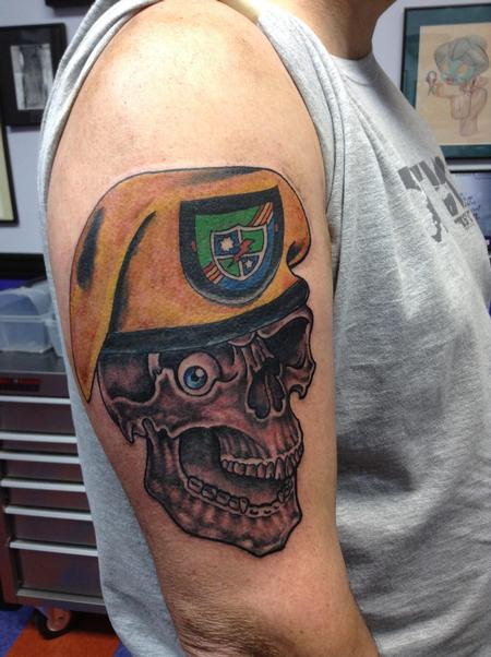 Tattoos - Ranger Skull - 87134