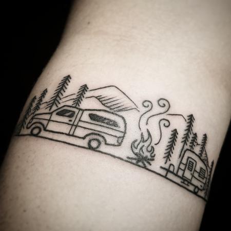 Tattoos - Aly's camping memories - 129718