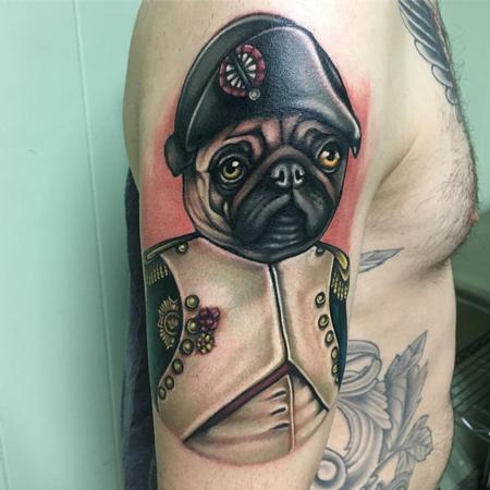 Tattoos - Napoleon Pug - 126380