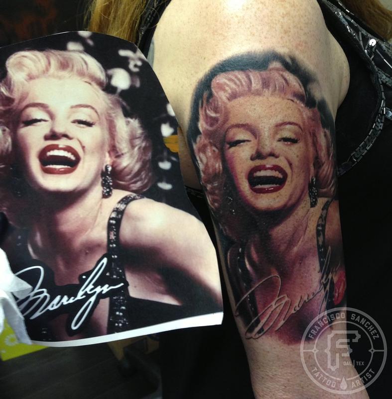 Sintético 135 Marilyn monroe tatuagem - Bargloria