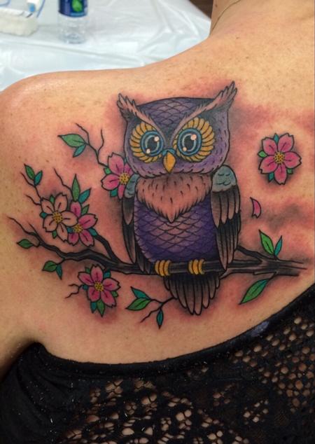 HCFL Tattoo : Tattoos : Nature : Owl