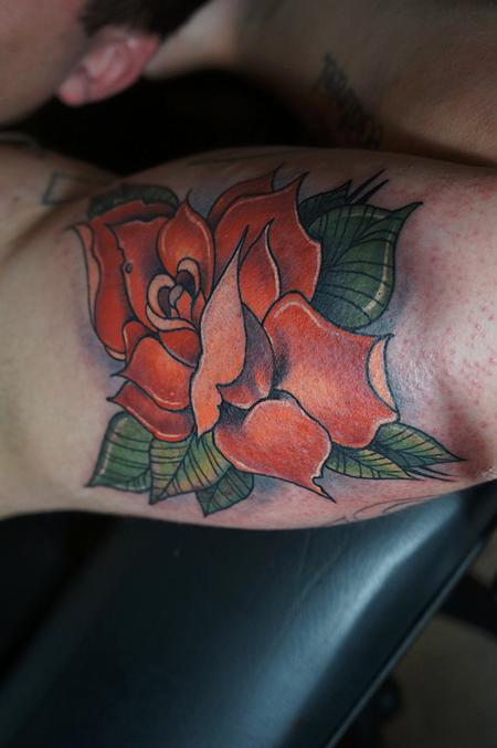 Tattoos - Big Rose - 87413