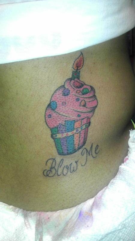 Tattoos - cupcake - 85654