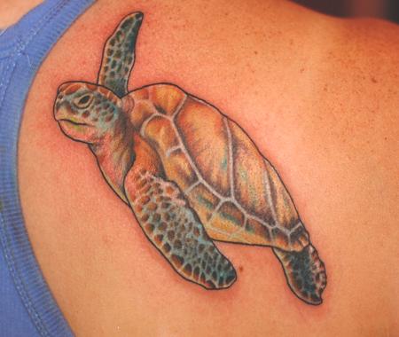 Tattoos - Sea Turtle - 84359