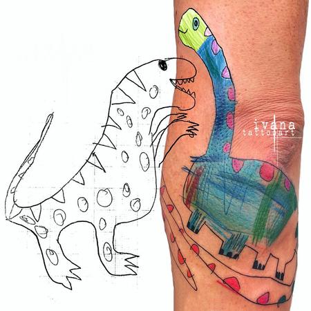 Tattoos - Dinosaur  - 122967