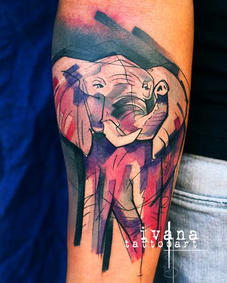 Tattoos - Elephant - 141570