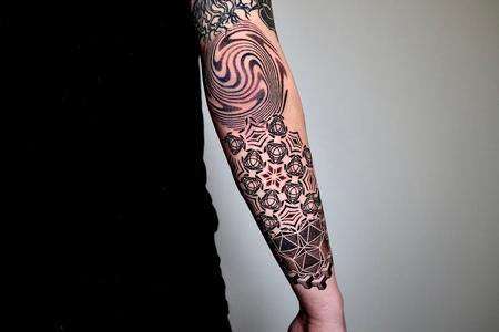 Tattoos - Blackwork Forearm - 142961