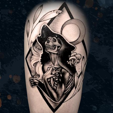 Tattoos - Wolf Lady - 142507