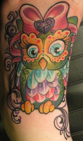 Looking for unique Tattoos? Viva La Glam OWL