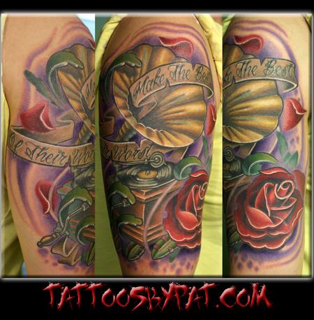 Lucky 7 Tattoo Studio : Tattoos : Pat Patterson : Make the best of ...