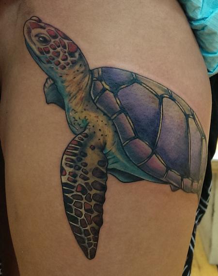 Tattoos - sea turtle - 92188