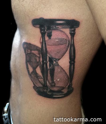 Tattoos - Hourglass tattoo - 84412