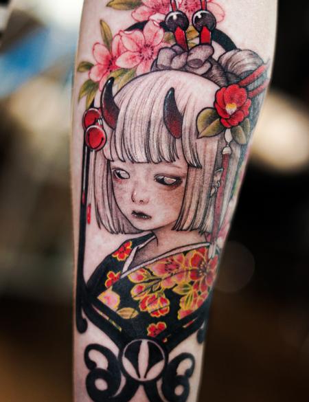 Tattoos - Devil Girl Tattoo - 142958