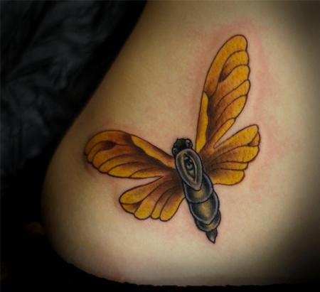 Tattoos - funky bug - 84344