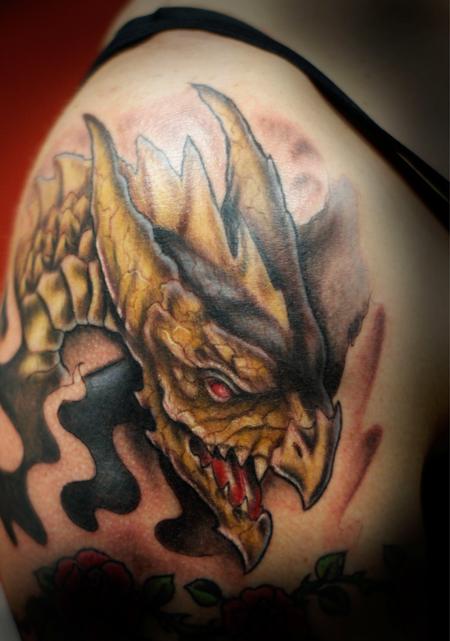 Tattoos - Dragon's head thiiiiiing - 84345