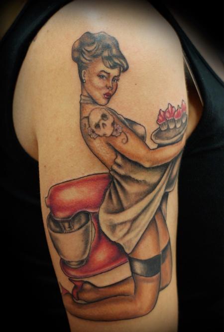 Tattoos - Full color pinup  - 84349