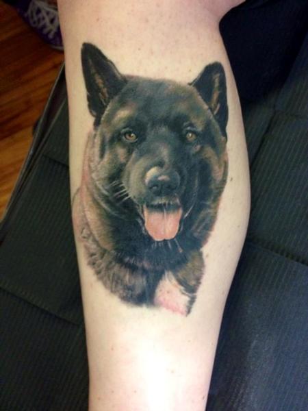 Tattoos - Dog, cane, Akita - 89885