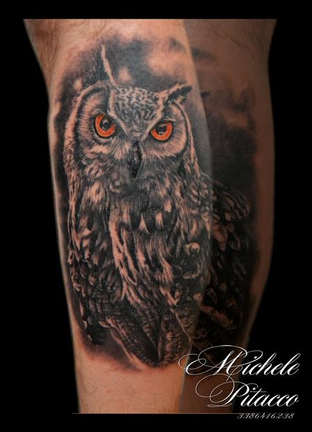 Tattoos - owl - 112183