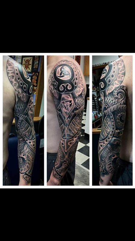 Outlaw Tattoo : Tattoos : Alex Carmel : Sleeve