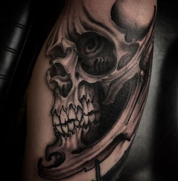 Billy Williams Skull by Billy Williams: TattooNOW