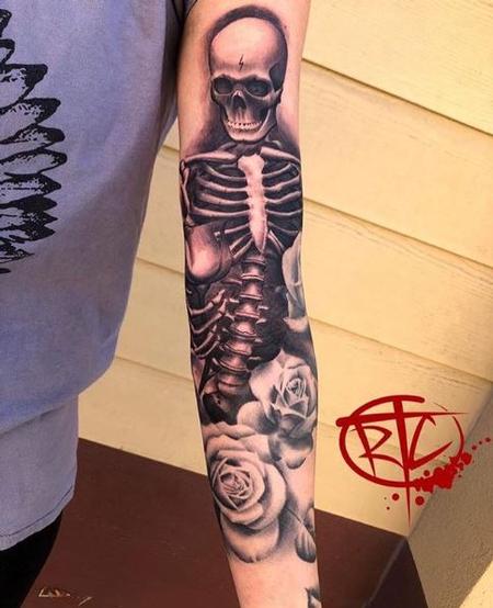 Tattoos - Ryan Cumberledge Skeleton - 139322