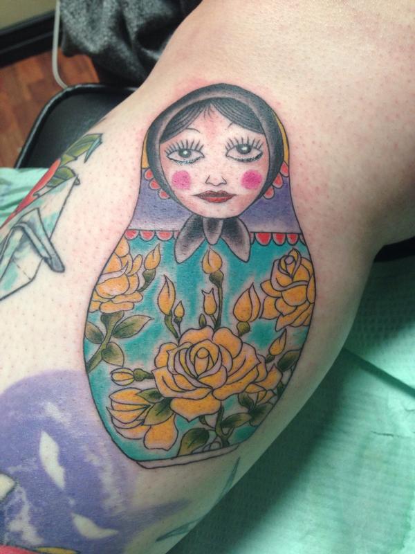 Russian doll by Pineapple : TattooNOW