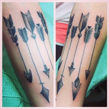 Tattoos - Arrows - 87620