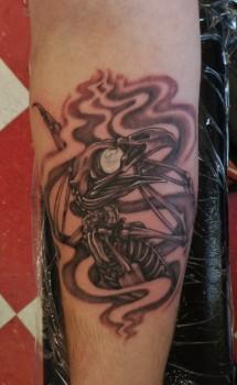 Tattoos - eagle skelly - 87488