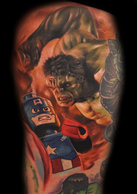 Tattoos - SuperHeroes LEGOLISM - 107999