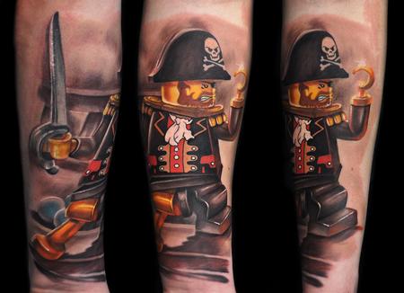 Tattoos - Lego Pirate - 107998