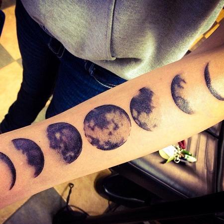 Tattoos - Moon Phase - 108351